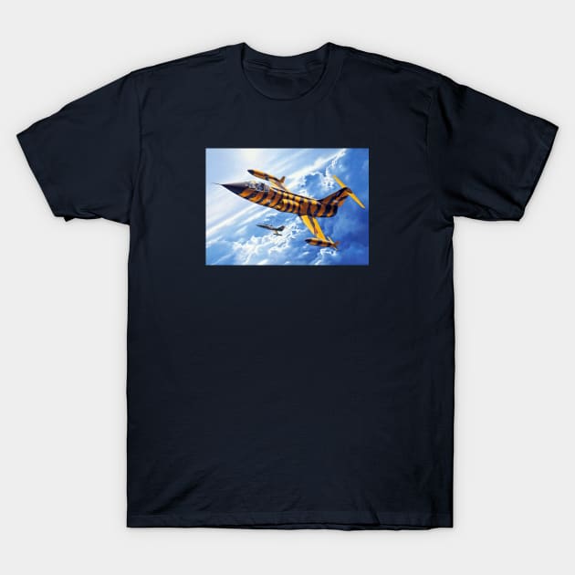 F017 Starfighter Tiger T-Shirt by Aircraft.Lover